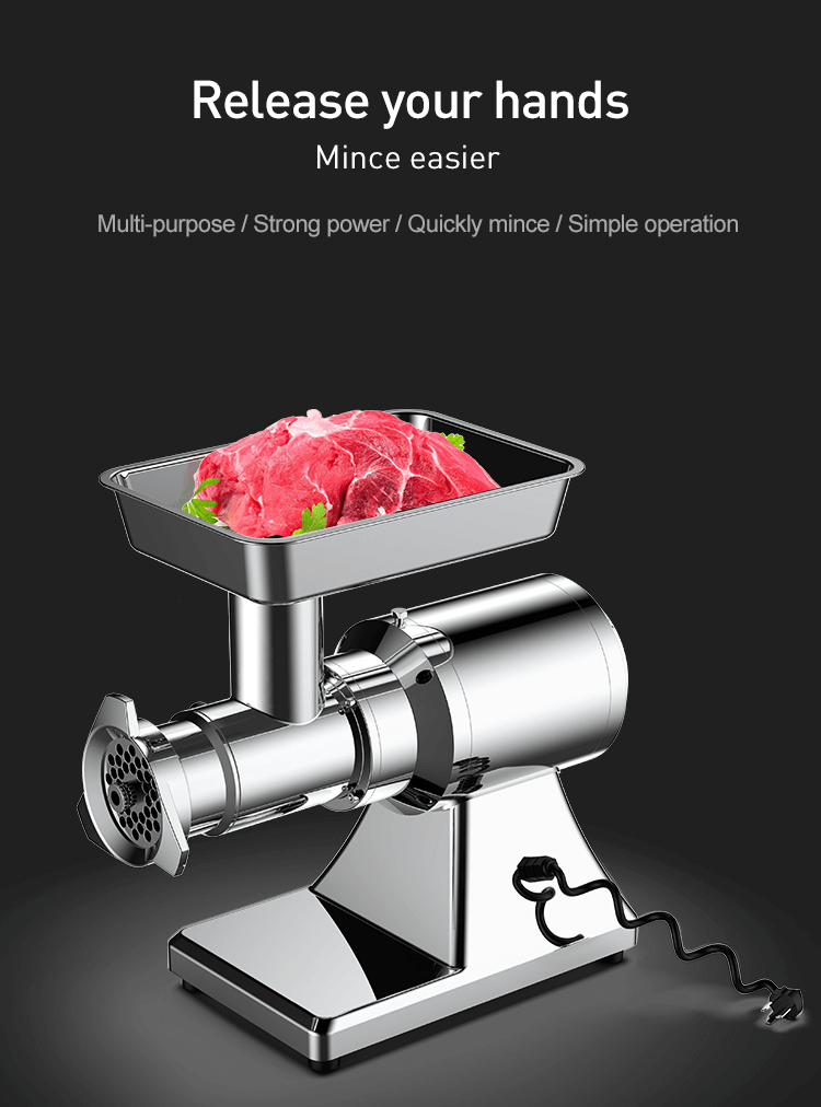 stainless steel meat grinder