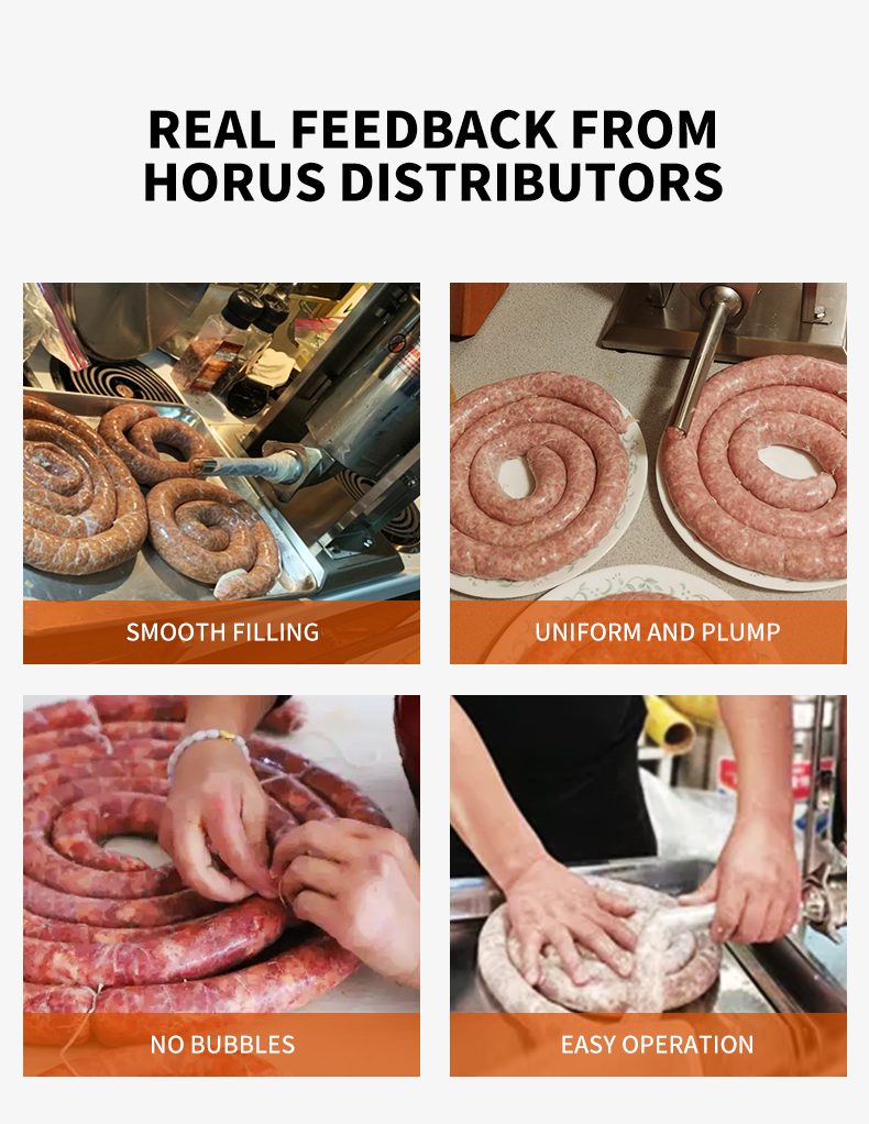 machine making sausage