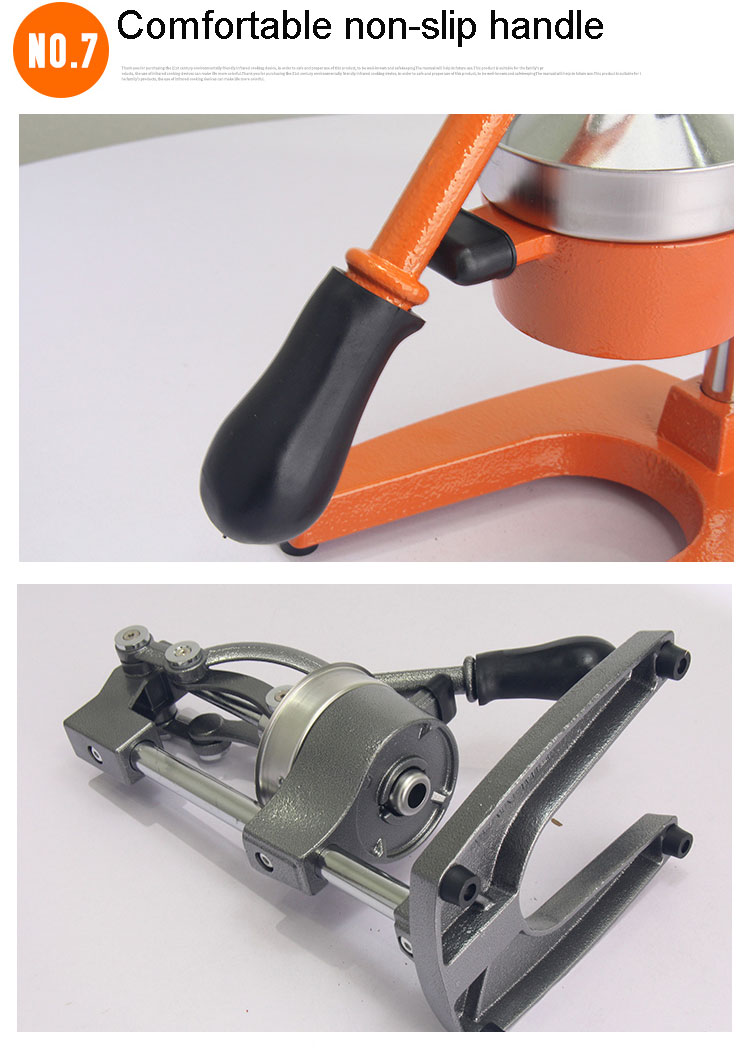 commercial manual juicer