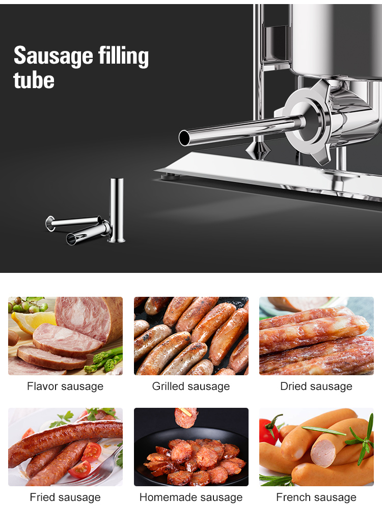 commercial electric sausage stuffer 