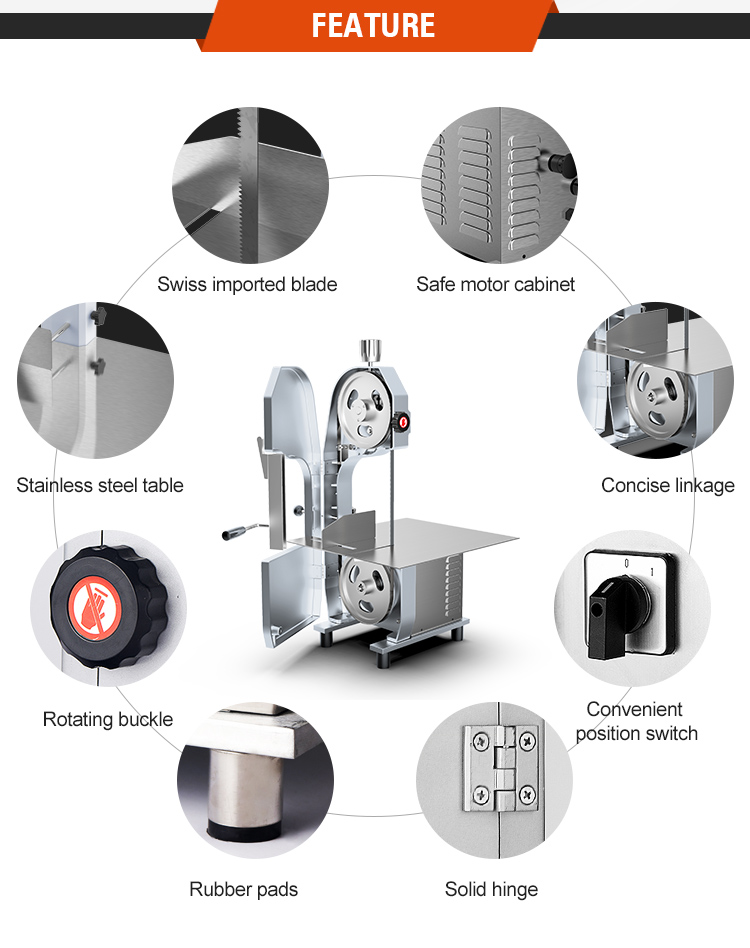 customizable commercial bandsaw 